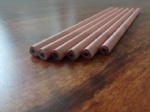 助友塑料铅笔7inch HB三角杆 12支彩盒装(不带皮头) 仿木 环保