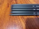 Deyi HB 塑料仿木黑杆圆形环保铅笔高品质