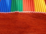 Deyi 塑料HB铅笔7inch 12支彩盒装 多颜色可选 仿木 环保