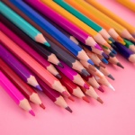 Oil-Based 24 color box packaed Child Drawing color pencil