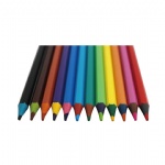 Factory Hot Sell 7 Inch Woodfree 12 Colors Drawing Color Set Color Pencils with Sharpened for School Student